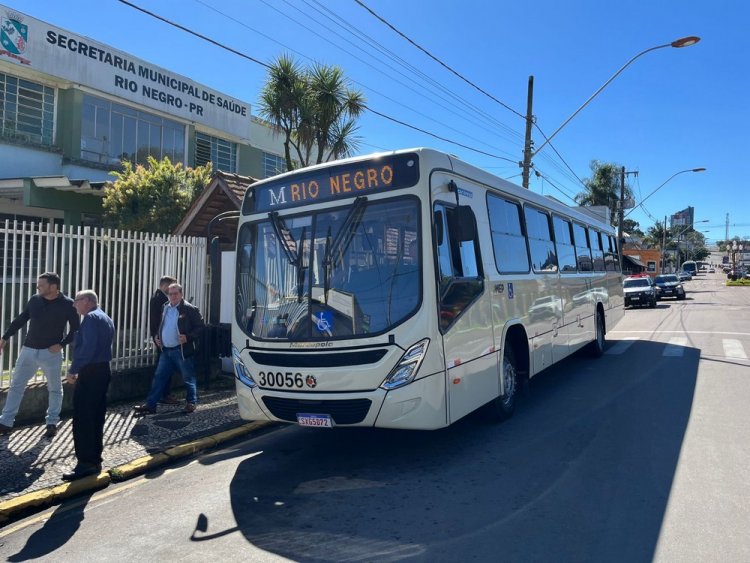 Rio Negro oferece linha de ônibus com preço popular até Curitiba