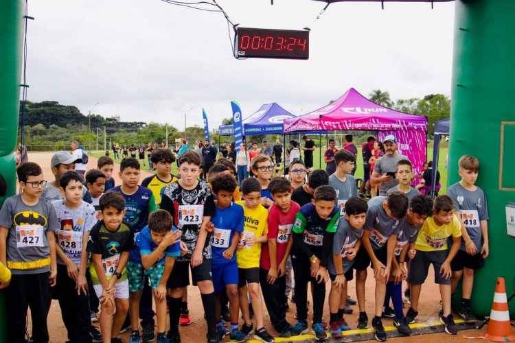 Atletas de Rio Negro se destacam na 15ª Run Kids em Campo Largo